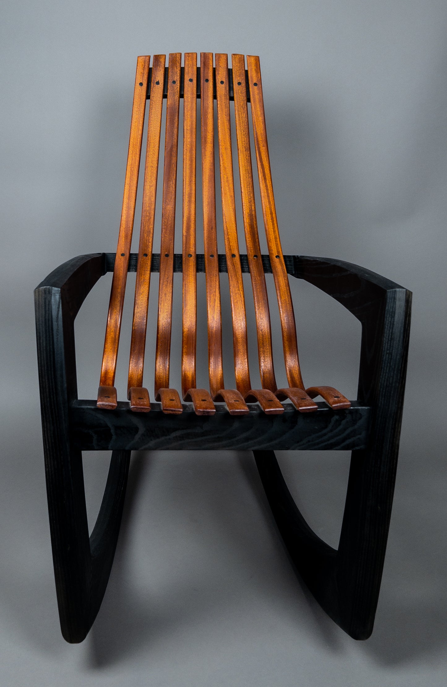 Bent lamination rocking chair