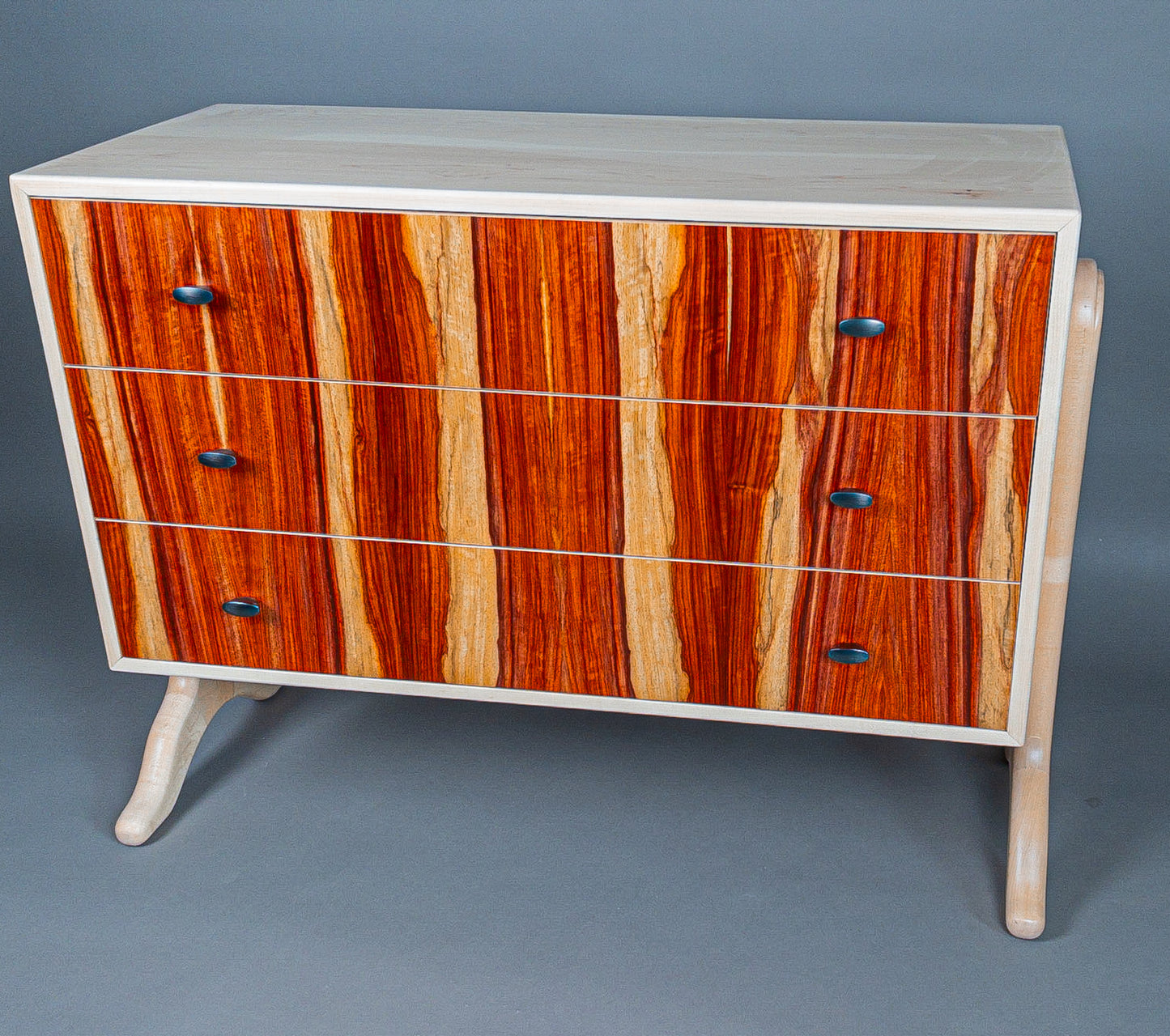 Maple and padauk Dresser