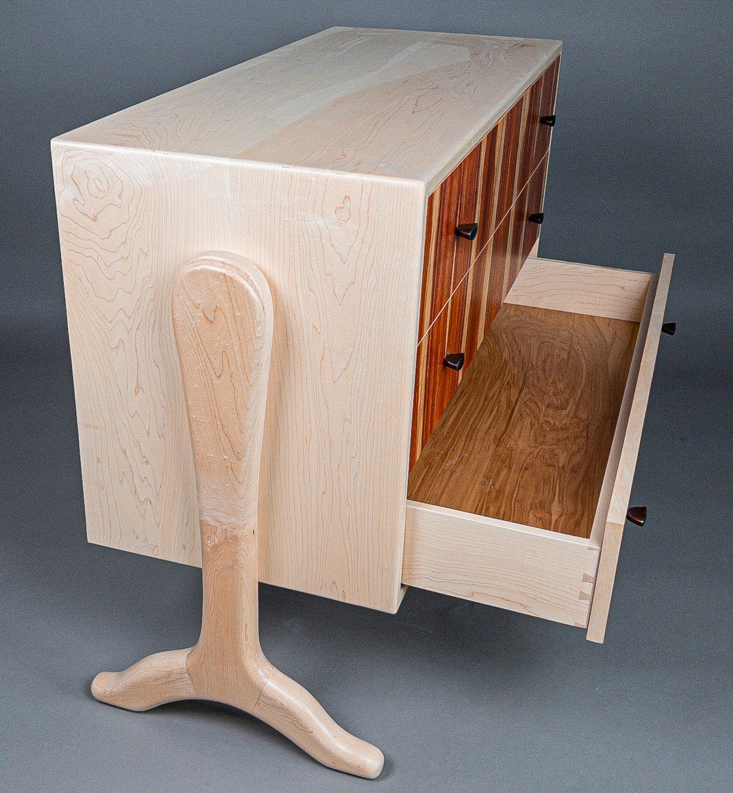 Maple and padauk Dresser