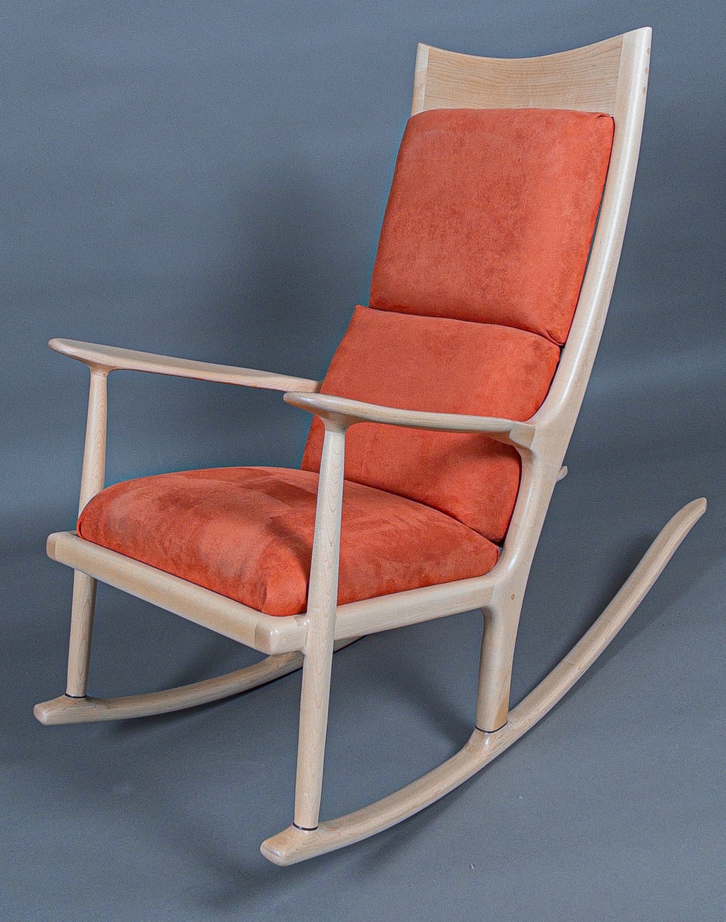 upholstered rocking chair
