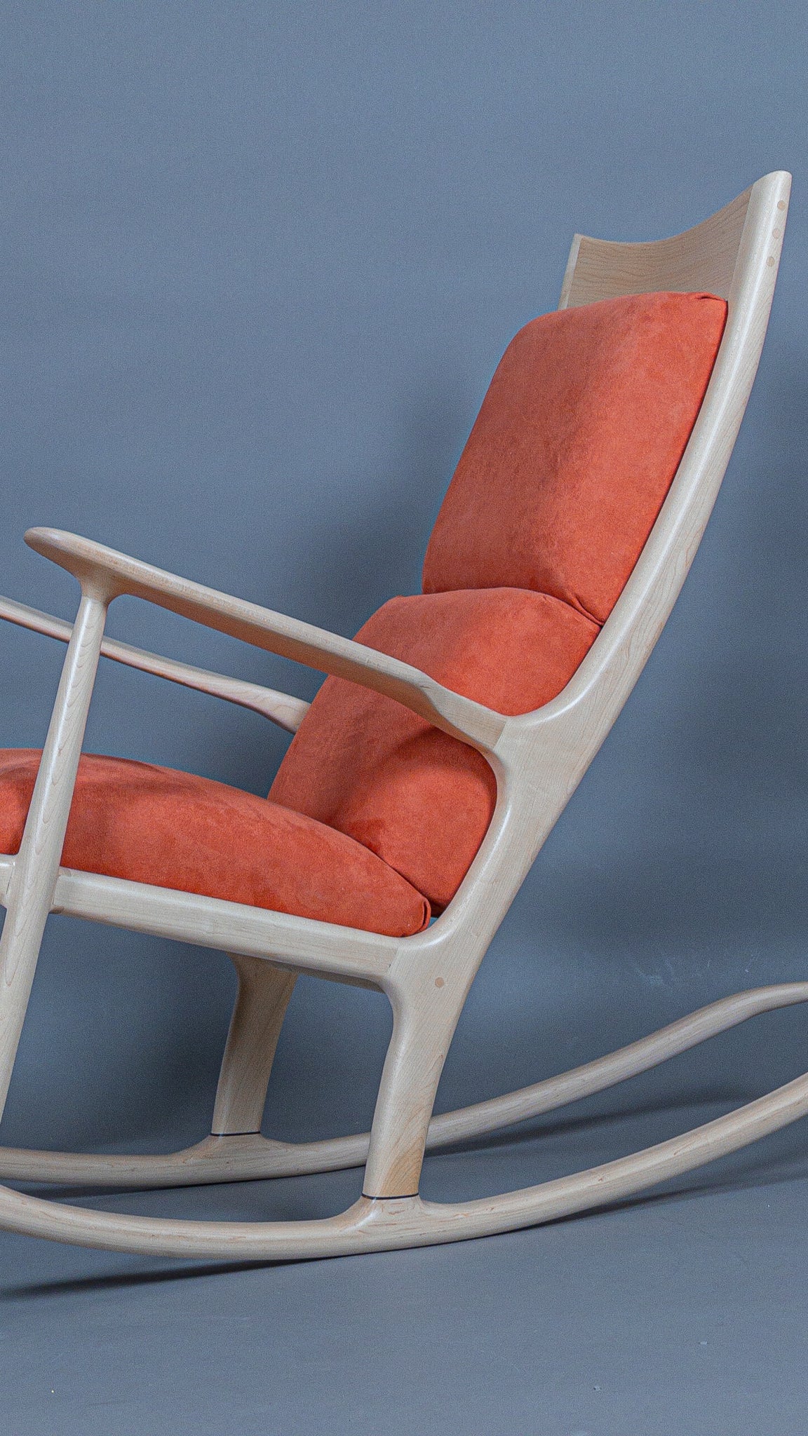 upholstered rocking chair