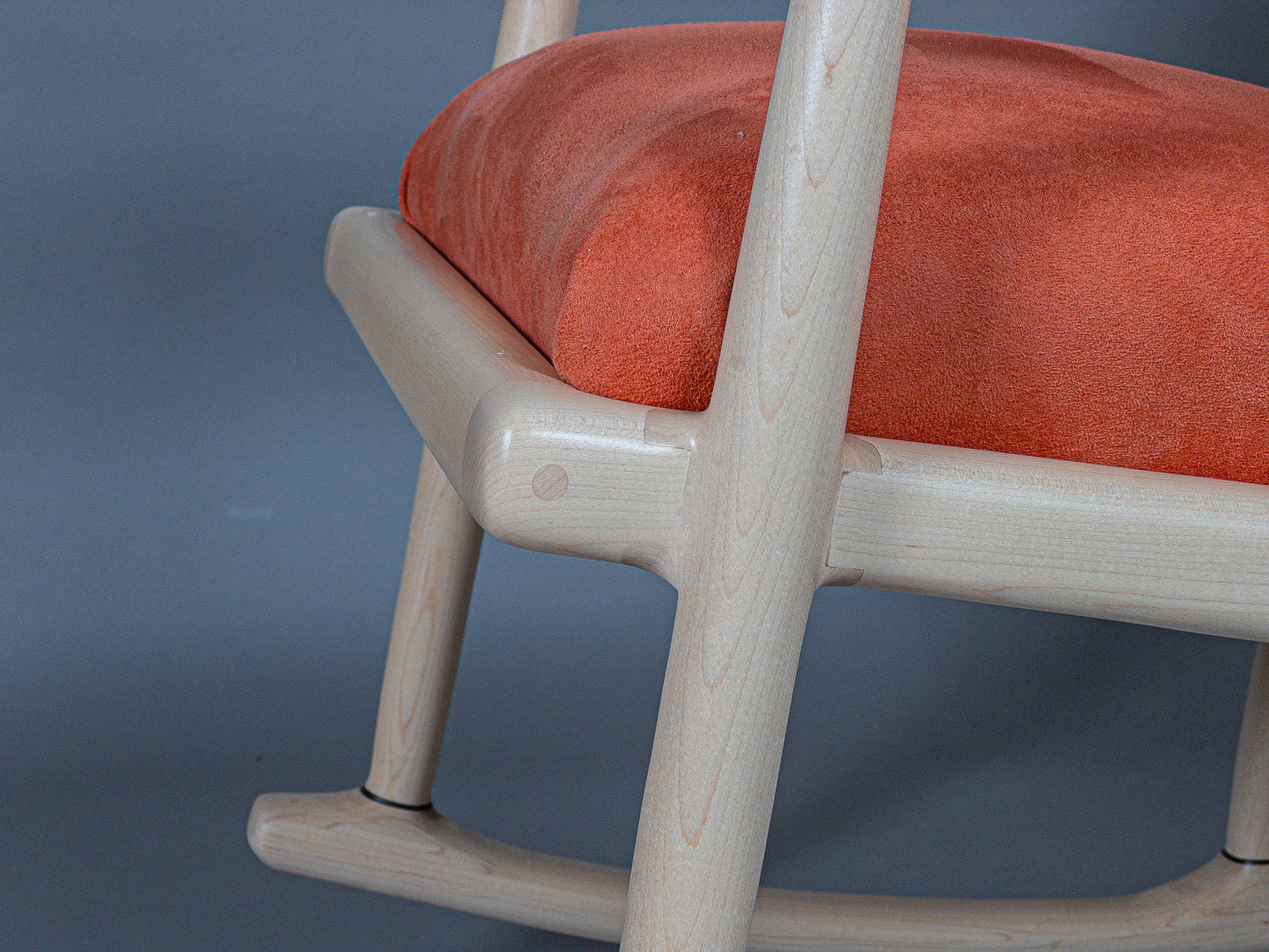 upholstered rocking chair