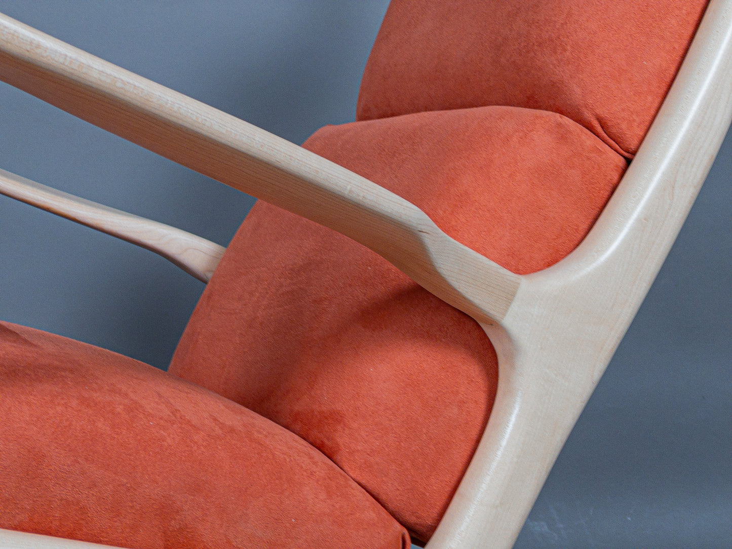 upholstered rocking chair