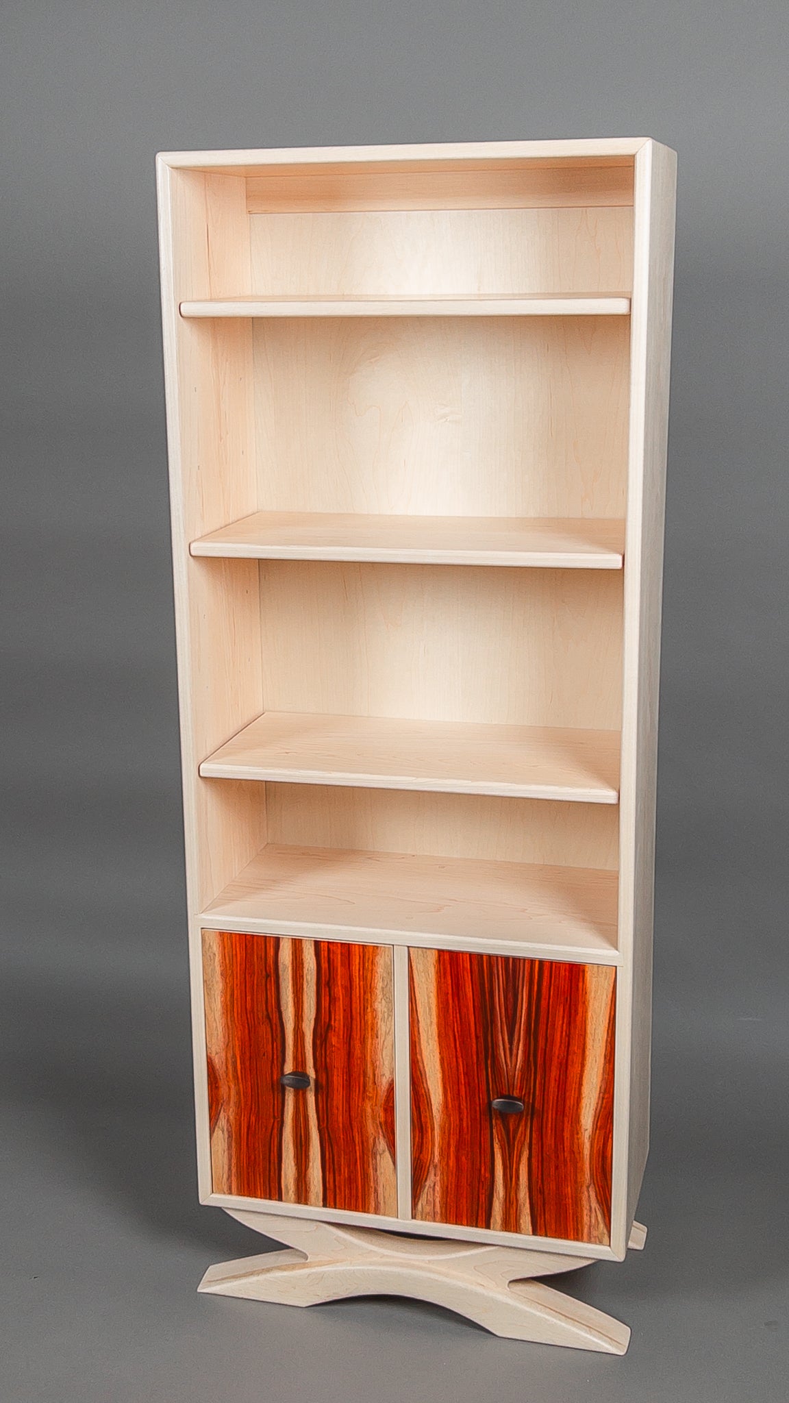 Maple & padauk Bookcase