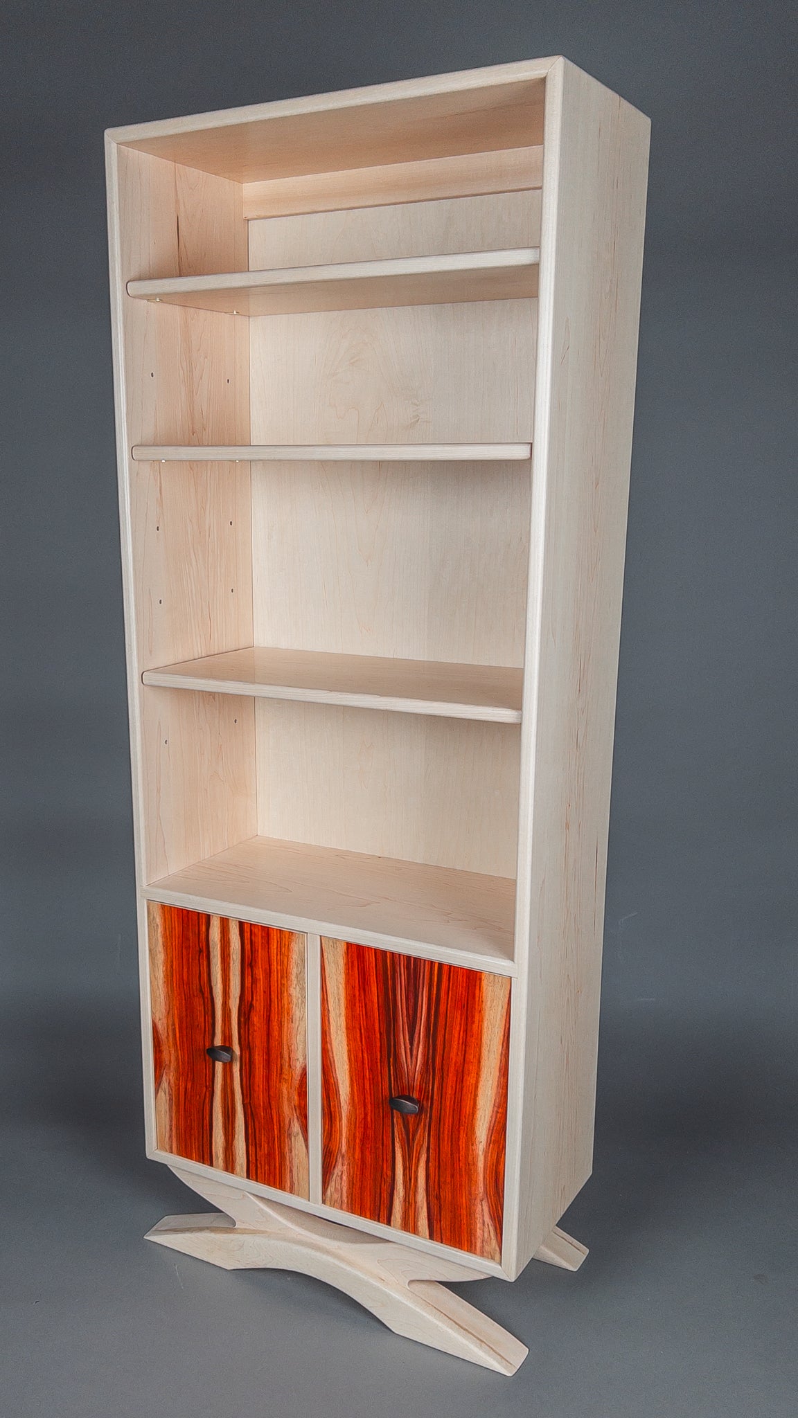 Maple & padauk Bookcase