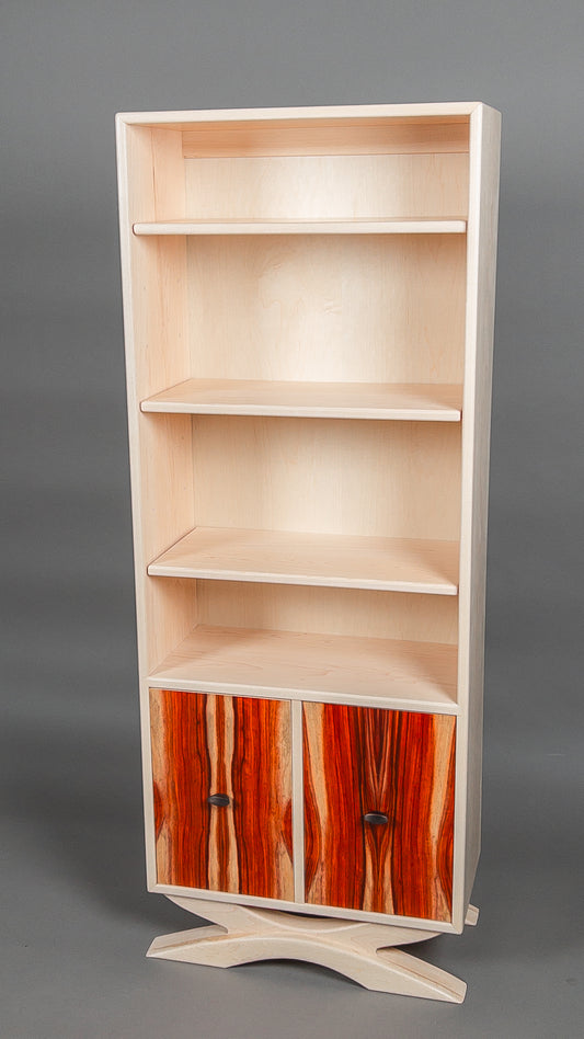 Maple & padauk Bookcase